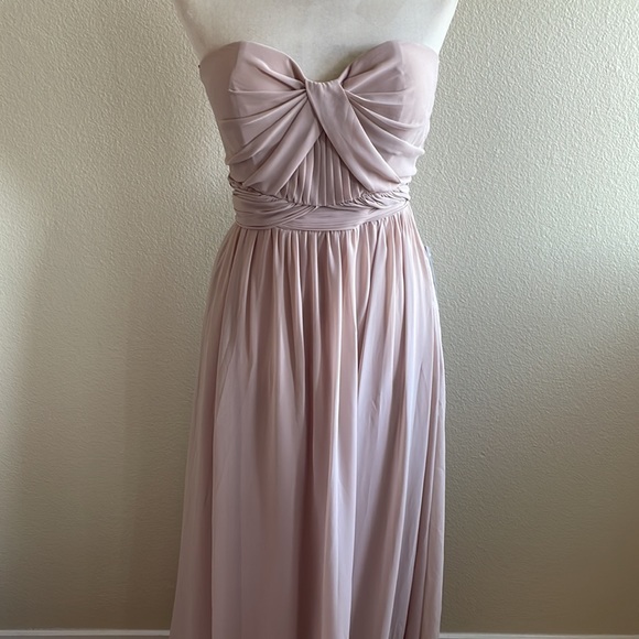 BIRDY GREY - GRACE CONVERTIBLE DRESS - CHIFFON TAUPE - Picture 5 of 10